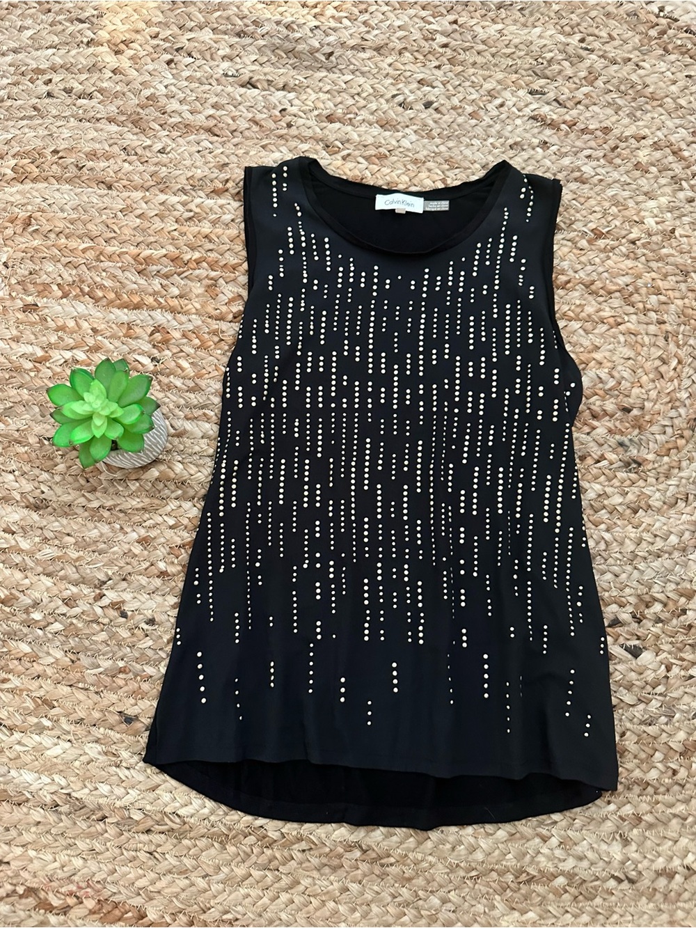 STUDDED CALVIN KLEIN TANK